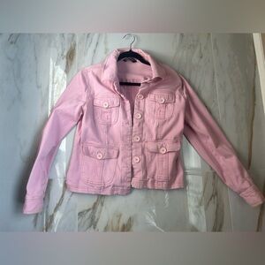 Vintage Dollhouse Y2K pink coat jacket